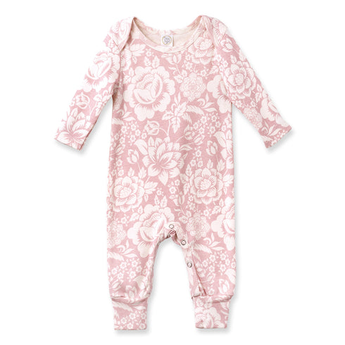 vintage-rose-cotton-romper Tesa Babe - Sophia's StyleBaby Girl Clothes-1
